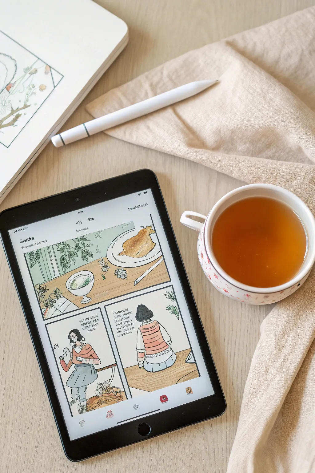 Capture small moments. Learn to create a charming three-panel digital comic strip.