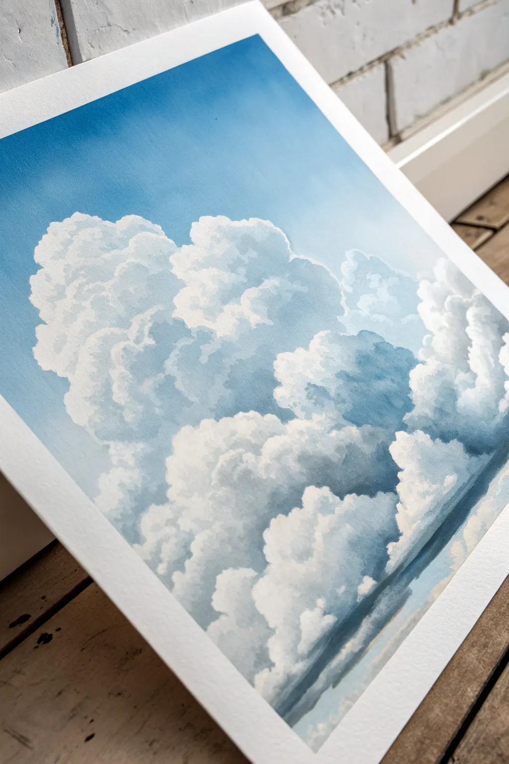 Try a calming cloud study with just three values for soft, spacious skies and easy practice