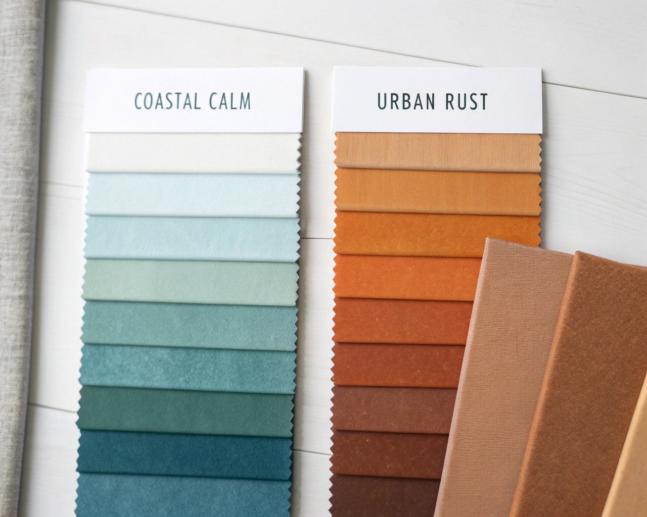 A collection of timeless color palettes known for their balanced vibrancy.