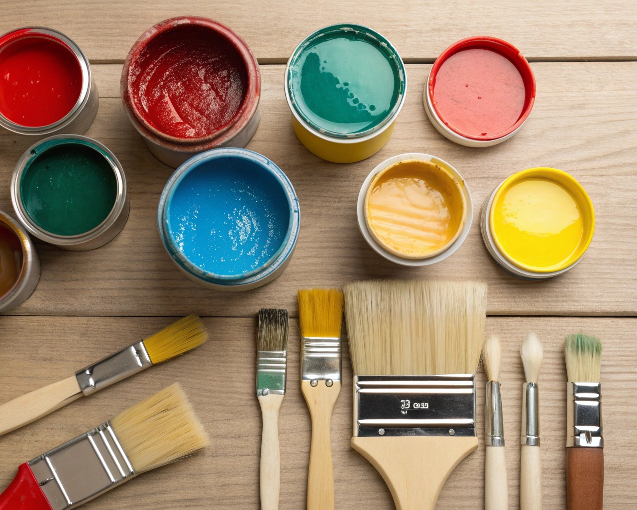 Choosing the right paint and tools helps in achieving distinct surface effects and durability.