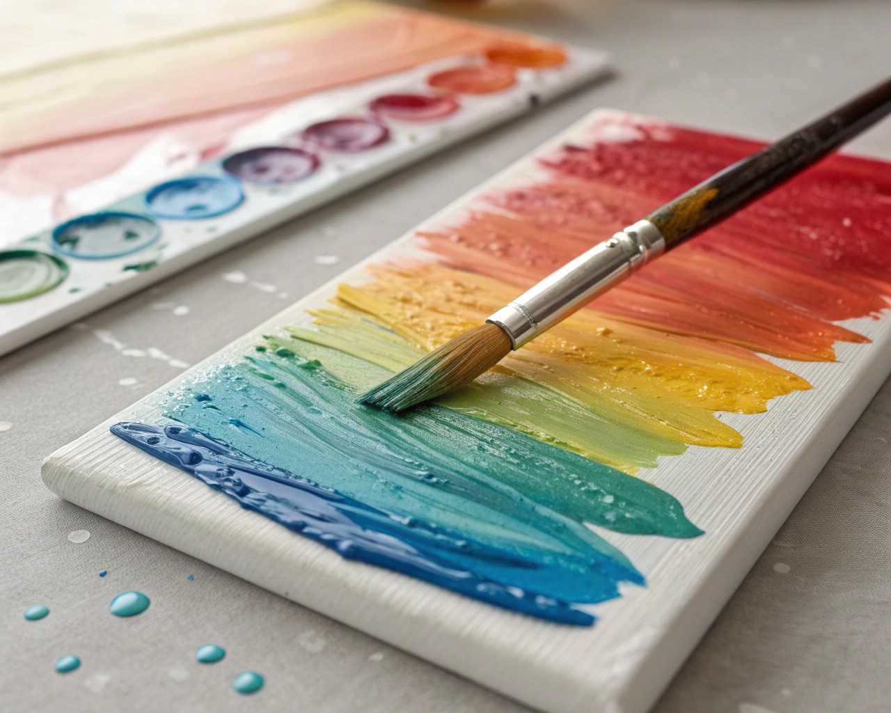 Different techniques to explore within wet-on-wet painting, enhancing creativity and depth.