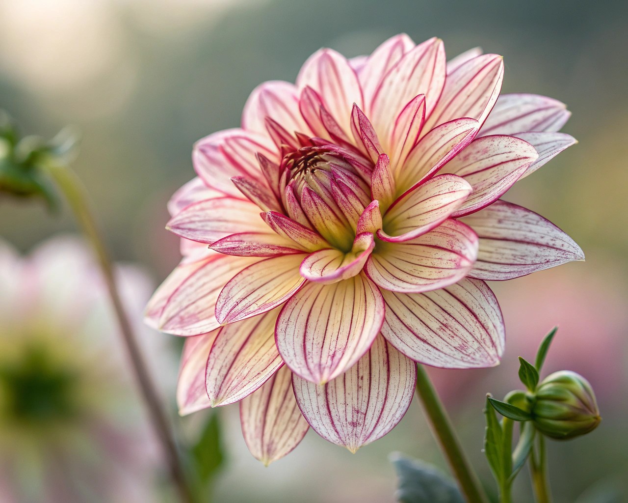 Observing a flower closely helps in understanding its natural patterns and symmetry.