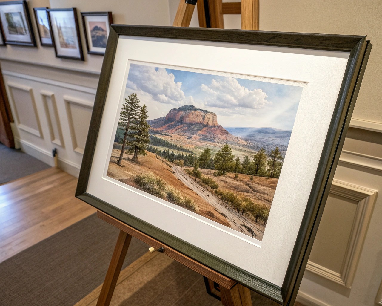 Presenting artwork with professional framing enhances its appeal and longevity.