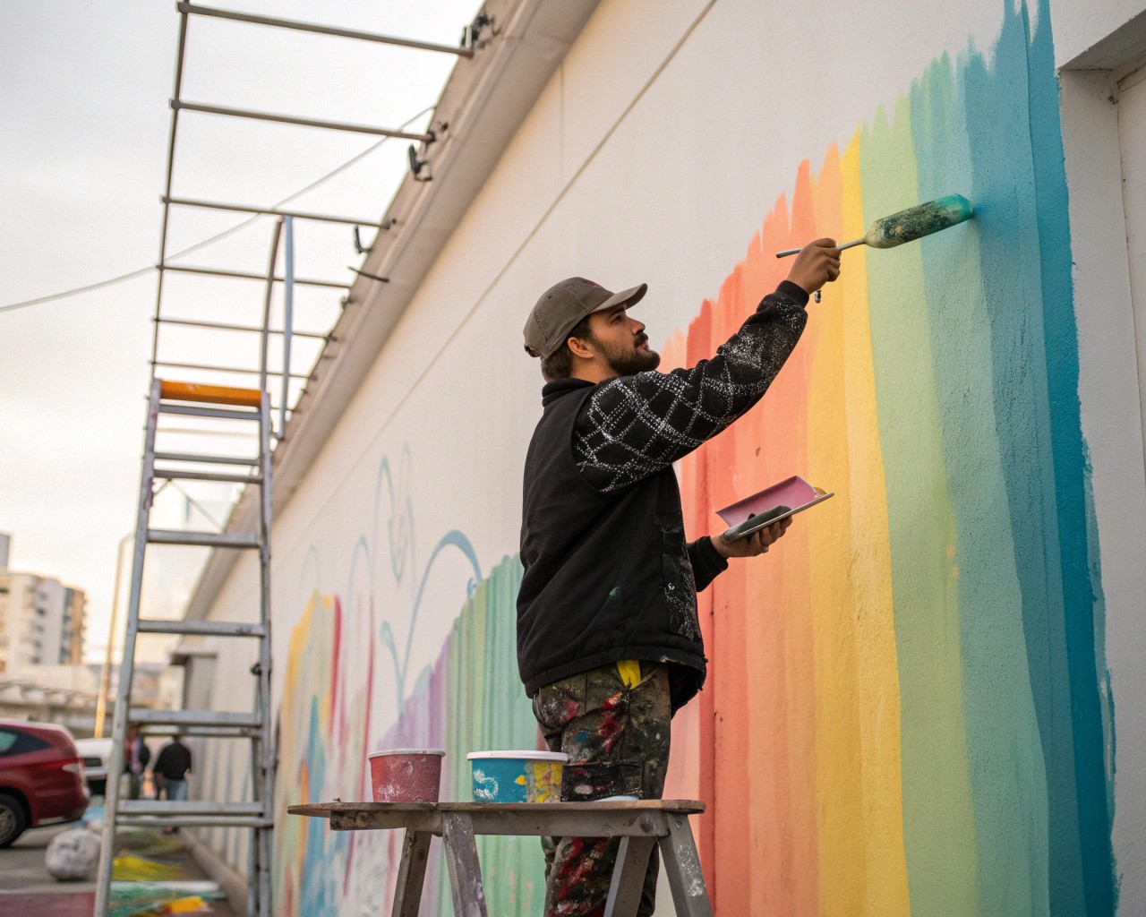 Strategically layering coats enhances color intensity and saturation.