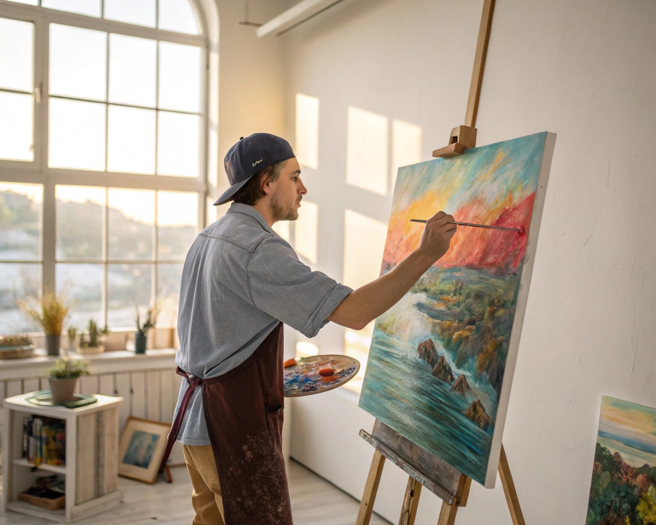 Control color saturation to enhance the brilliance of your work.